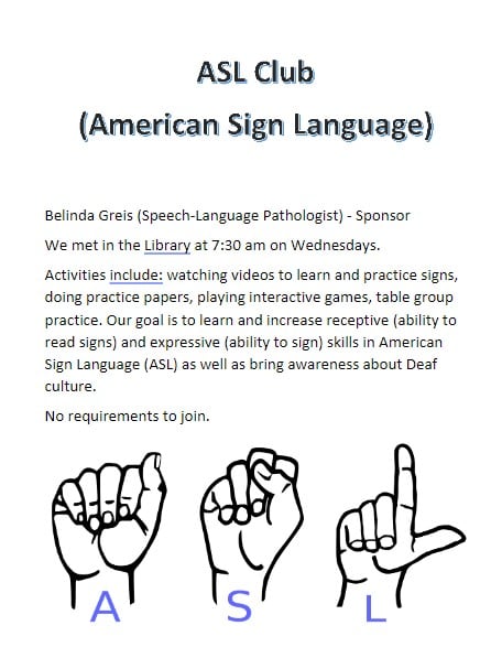 asl club