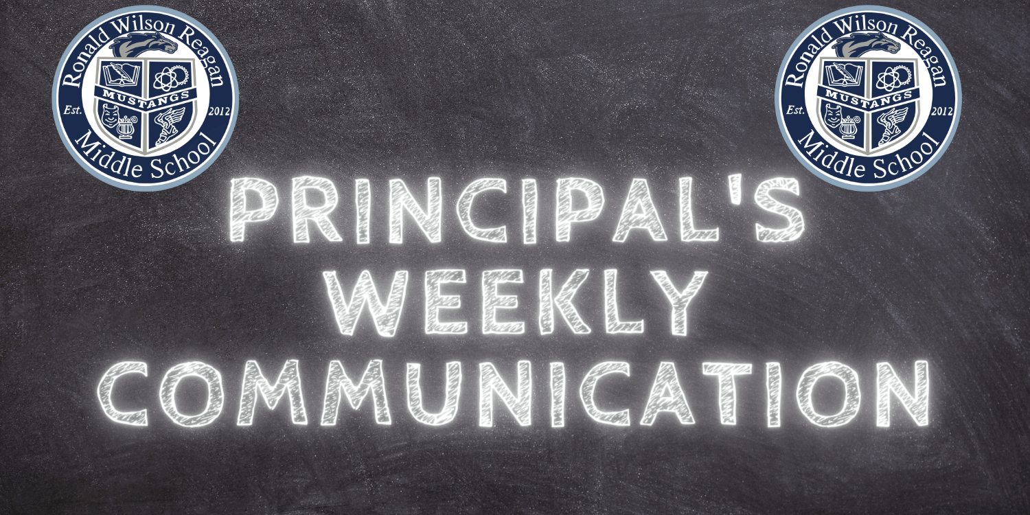 Principal's weekly communication