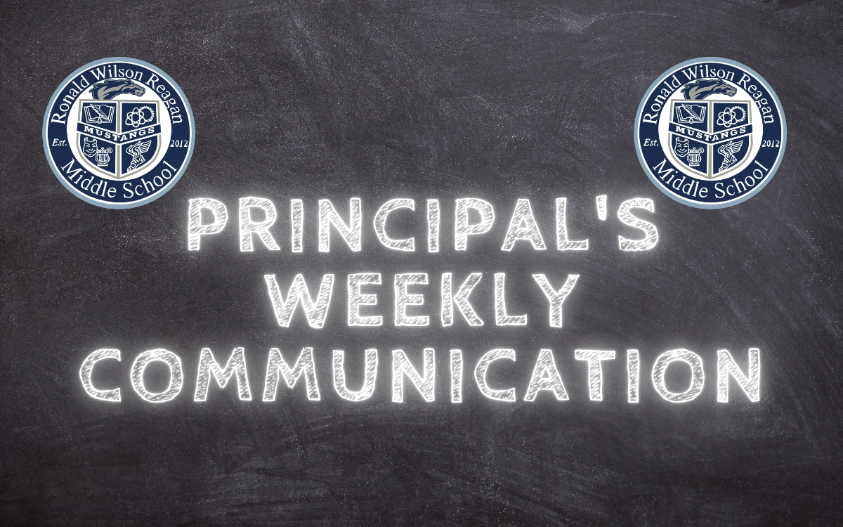 Principal's weekly communication