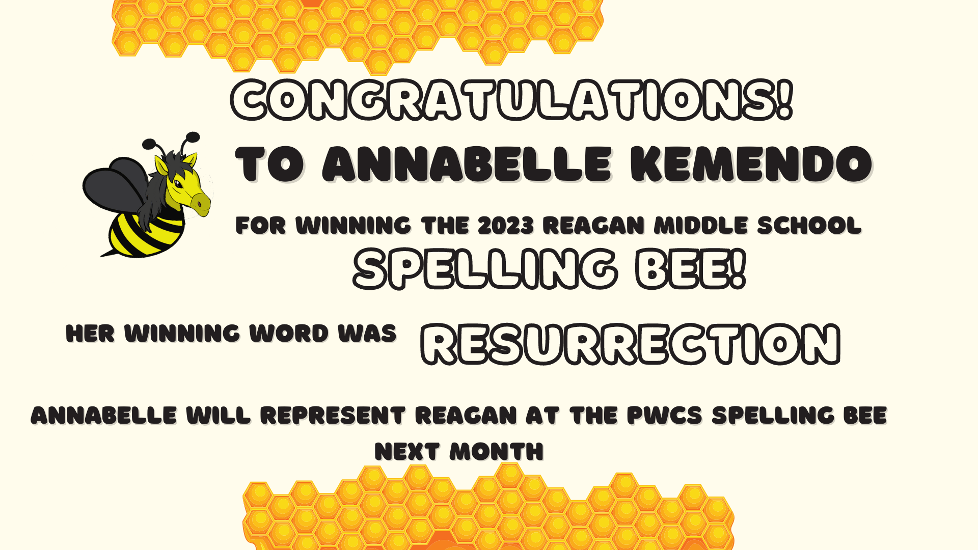 Spelling Bee Finale